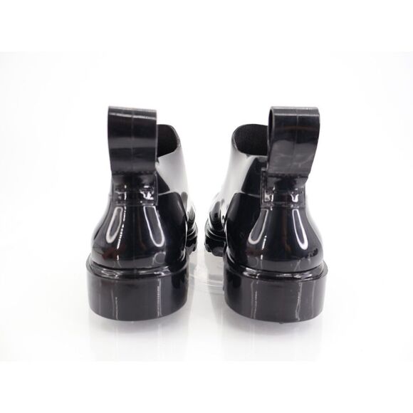 Free People High Street Water Resistant Rain Boot Black Size 37 6 Rubber Slip On - Picture 7 of 11